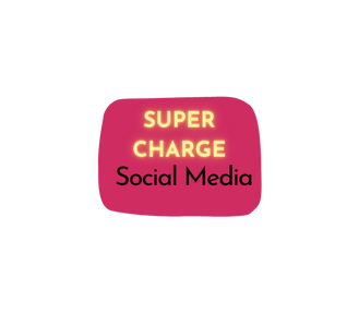 Pink Promotion Block for Super Charge Social Media course