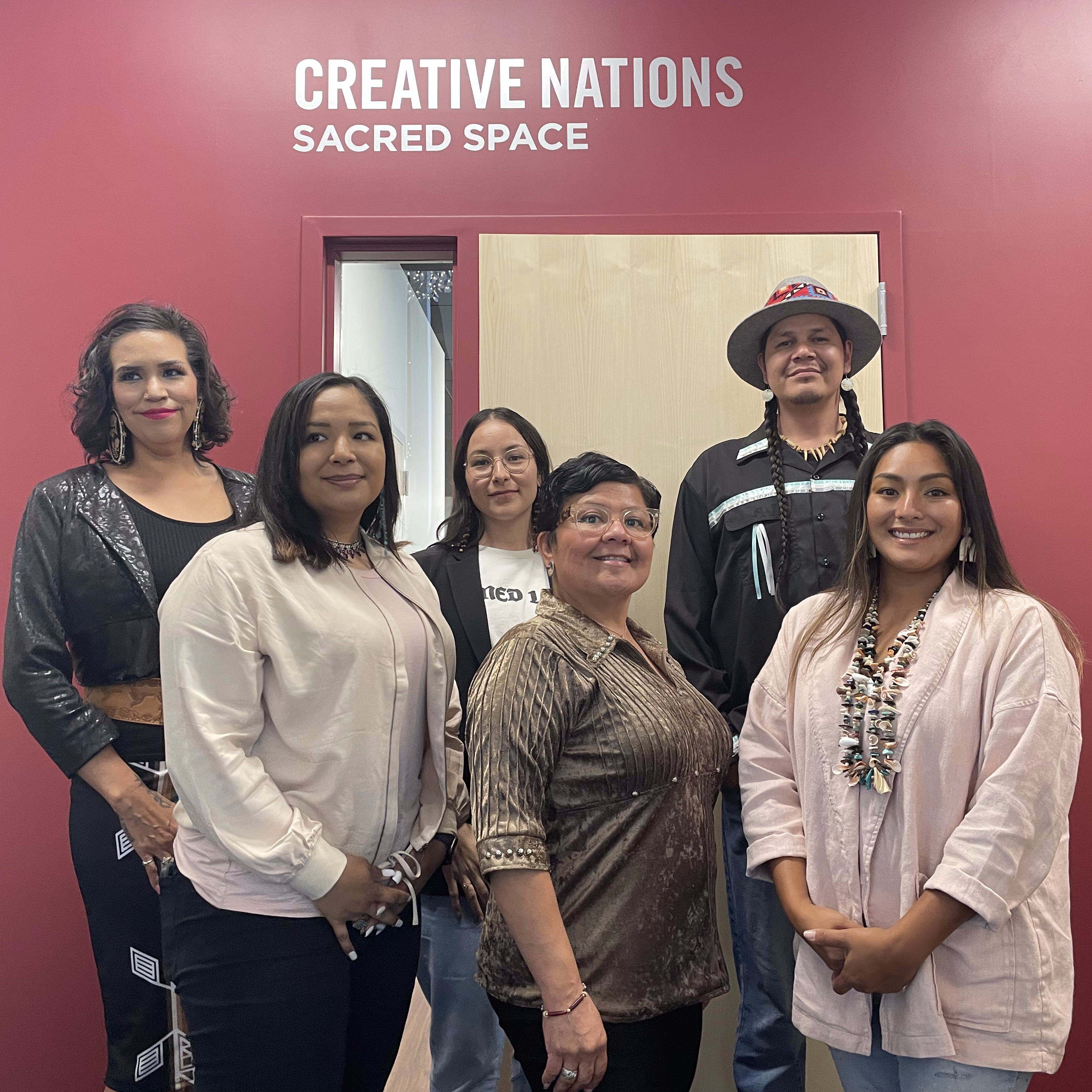 A group photo of Creative Indigenous Entrepreneurs who participated in the program